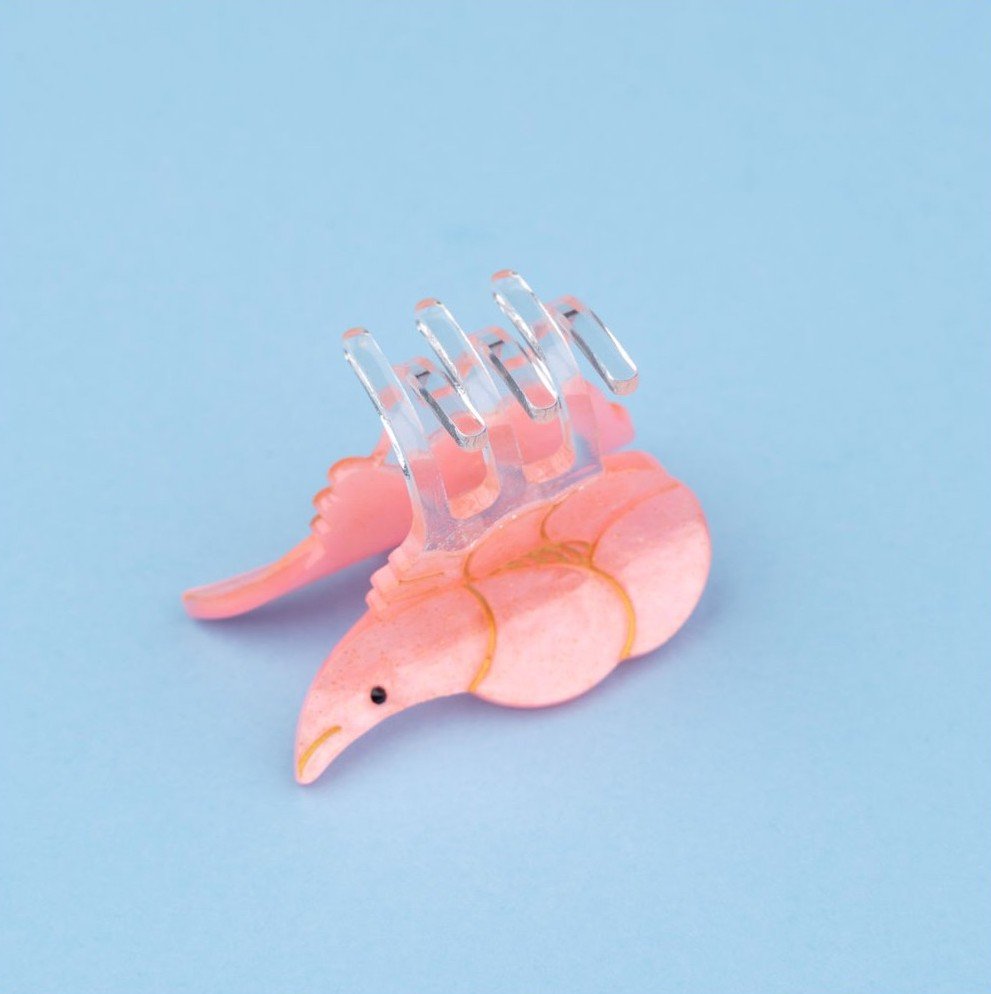Mini pince à cheveux Crevette | COUCOU SUZETTE