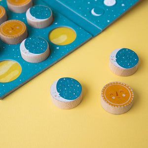 Jeu de Morpion 'Sun and moon' | LONDJI