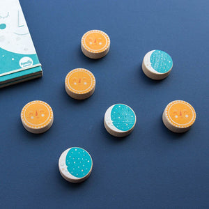 Jeu de Morpion 'Sun and moon' | LONDJI