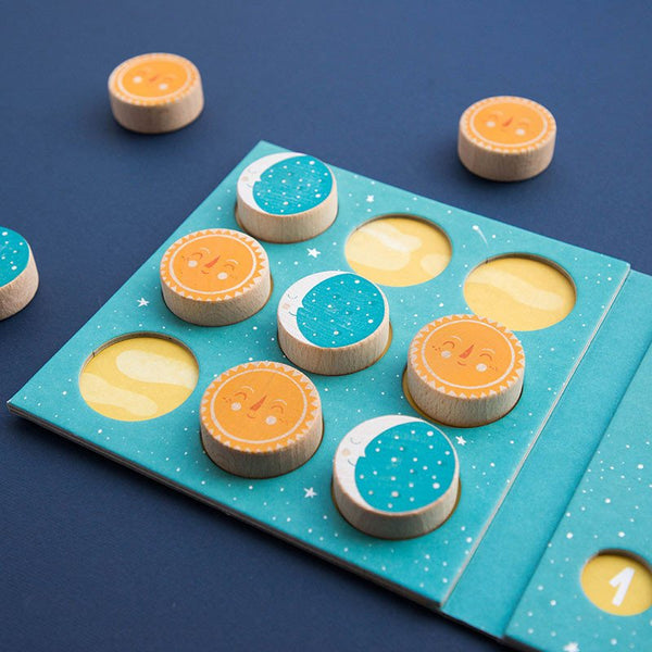 Jeu de Morpion 'Sun and moon' | LONDJI
