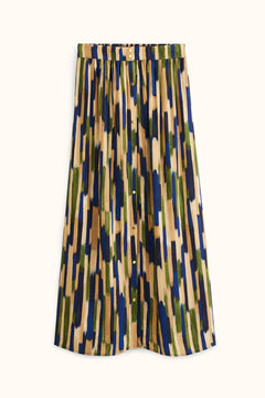 Jupe Neela Flou Deep Marine - Apaches Collections