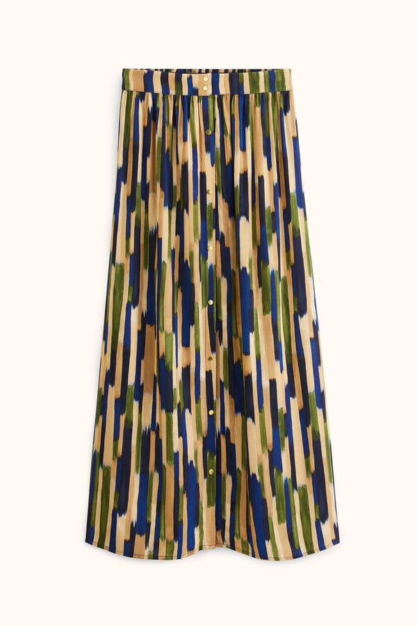 Jupe Neela Flou Deep Marine - Apaches Collections