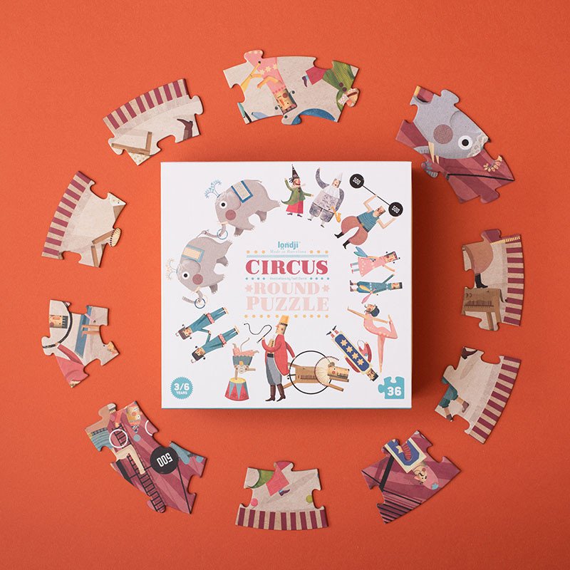 Puzzle enfant 'Circus Round' | LONDJI