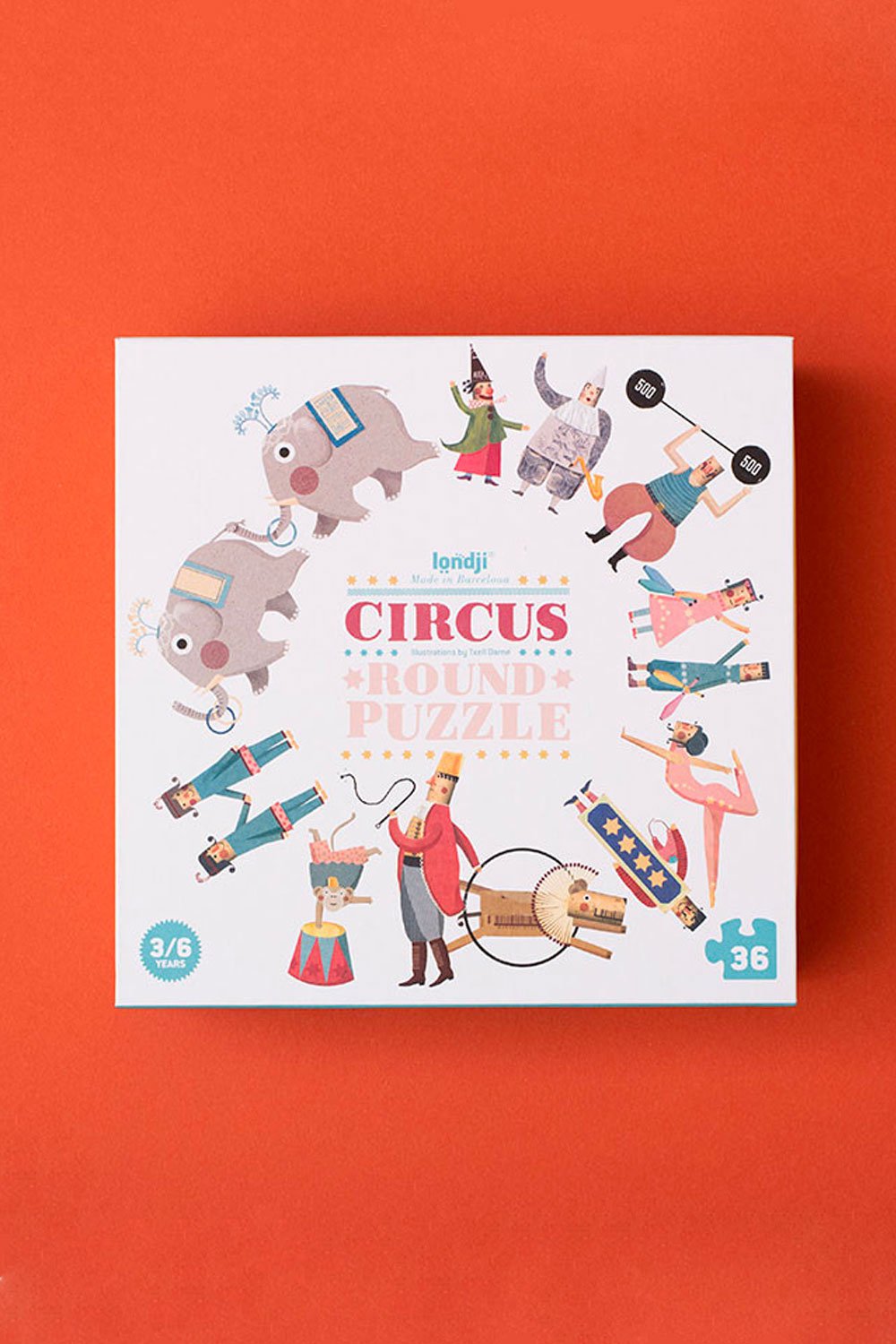 Puzzle enfant 'Circus Round' | LONDJI