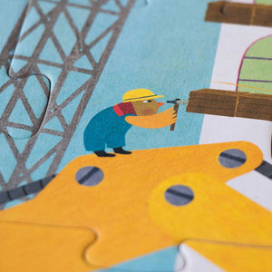 Puzzle enfant 'I want to be... builder' | LONDJI