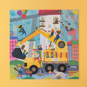 Puzzle enfant 'I want to be... builder' | LONDJI
