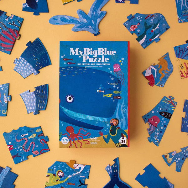 Puzzle enfant 'My big blue' | LONDJI