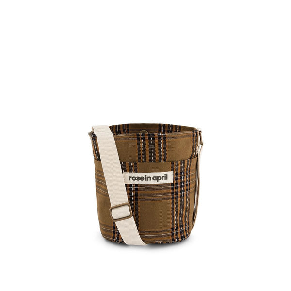 Sac seau 'Zazou' Tartan | ROSE IN APRIL