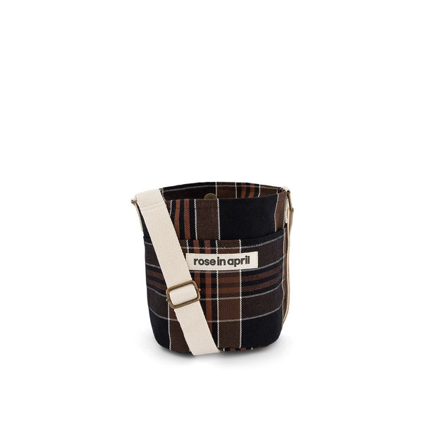 Sac seau Zazou Black tartan - Rose in April - vue 4