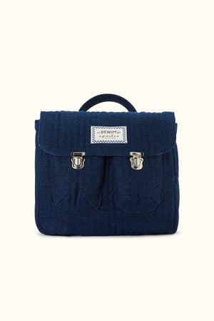 Sac à dos Suji Denim Foncé Deep Marine - Apaches Collections