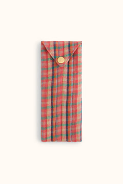 Enveloppe ‘Sunny' Khadi Chili | APACHES COLLECTIONS