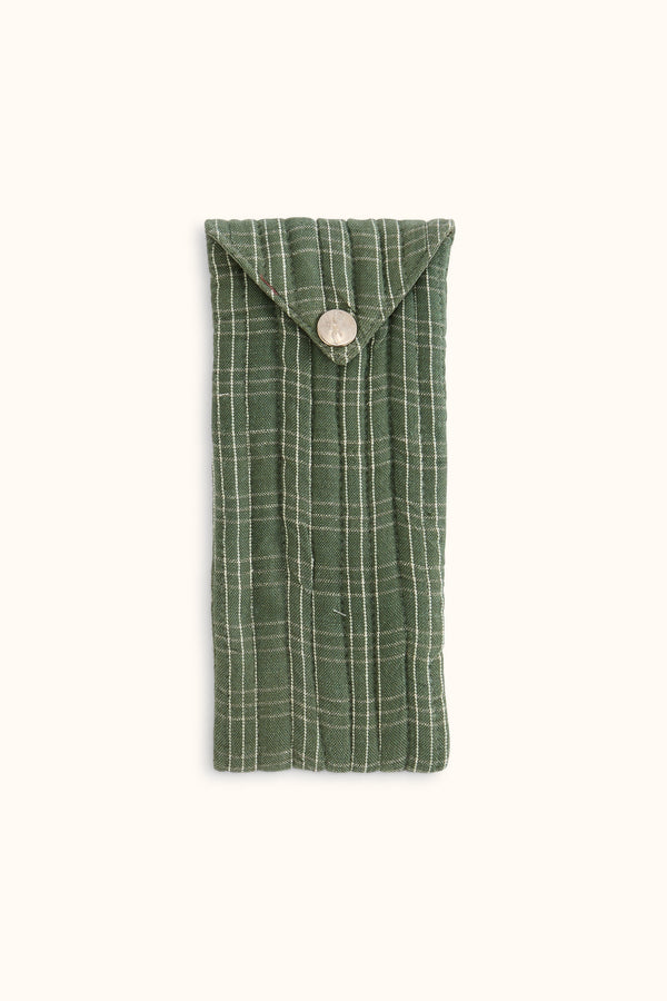 Enveloppe ‘Sunny' Khadi Lichen | APACHES COLLECTIONS