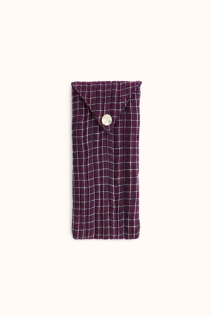 Enveloppe ‘Sunny' Khadi Taffeta | APACHES COLLECTIONS