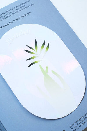 Sticker créateur d'arc-en-ciel 'Flourish' | BOTANOPIA