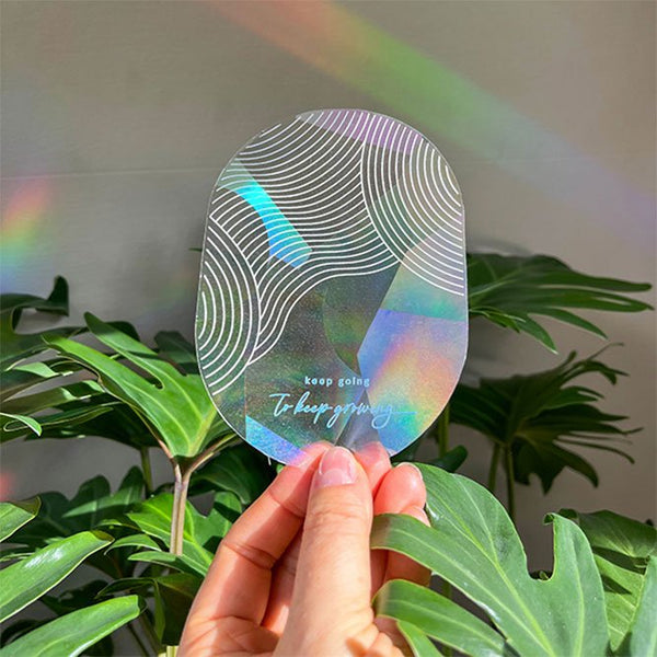 Sticker créateur d'arc-en-ciel 'Keep growing' | BOTANOPIA