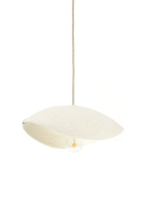 Abat-jour 'Dome' S 33x10cm en laine feutrée | MUSKHANE