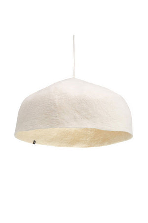 Abat-jour 'Yourte' XXL 50x16cm en laine feutrée | MUSKHANE