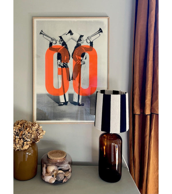Affiche 'GO' 50x70cm | CARTE KENCRE