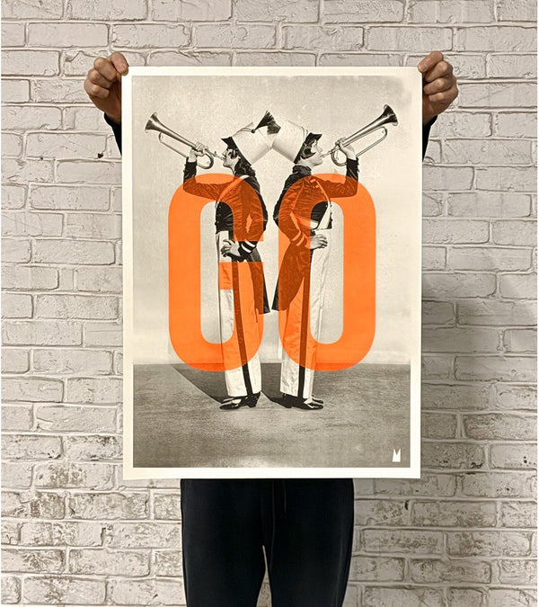 Affiche 'GO' 50x70cm | CARTE KENCRE
