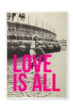 Affiche 'Love is all' 50x70cm | CARTE KENCRE