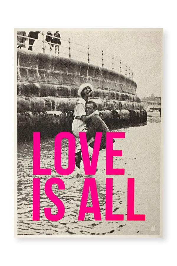 Affiche 'Love is all' 50x70cm | CARTE KENCRE