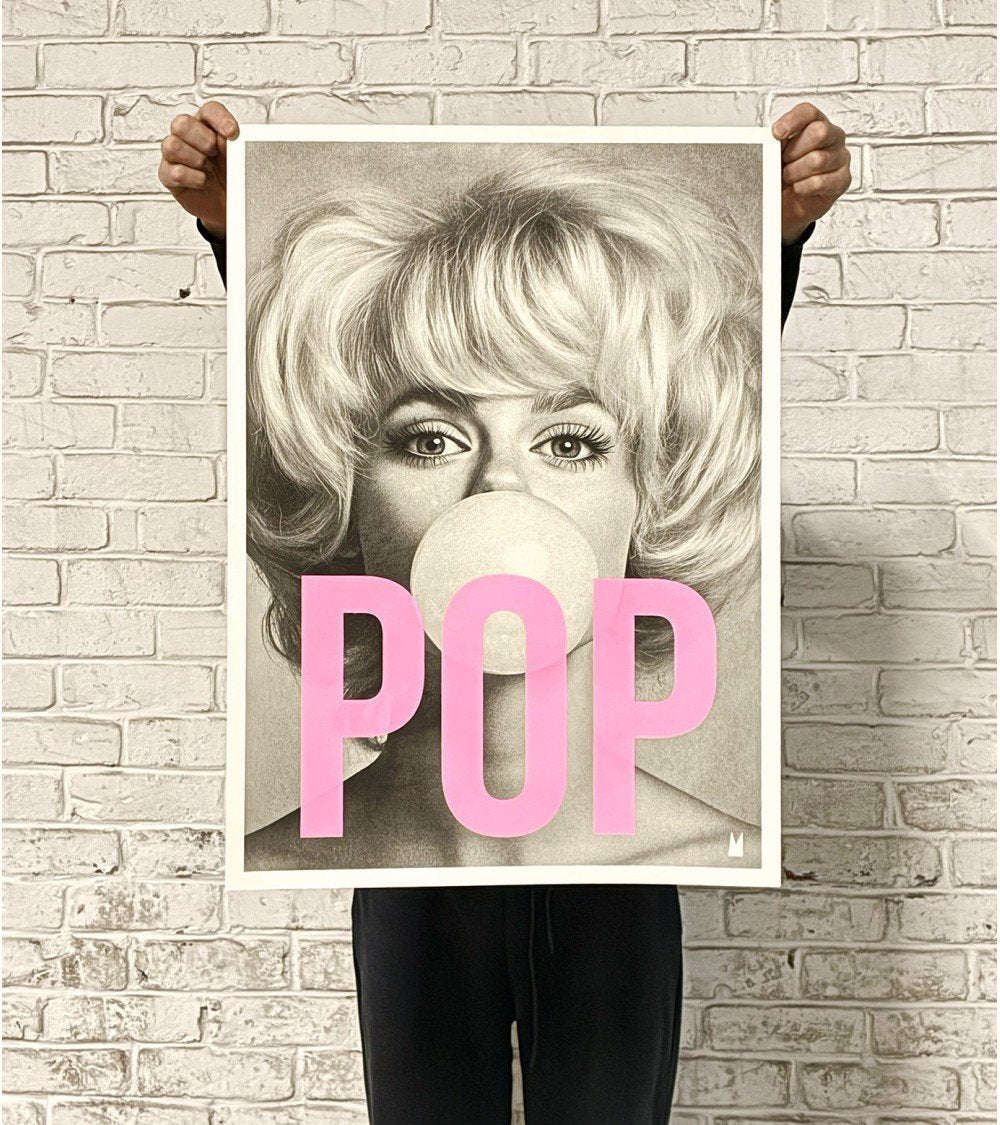 Affiche 'POP' 50x70cm | CARTE KENCRE