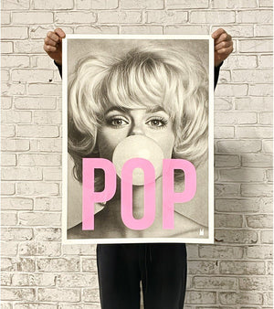 Affiche 'POP' 50x70cm | CARTE KENCRE