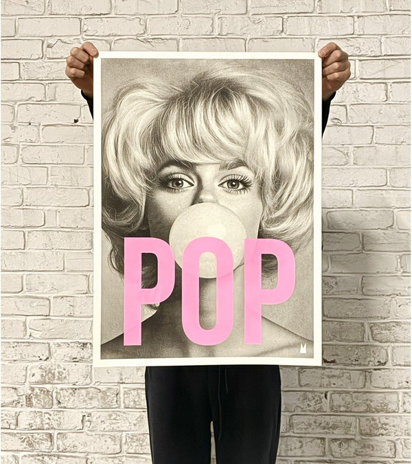 Affiche 'POP' 50x70cm | CARTE KENCRE