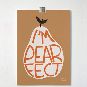 Affiche 'I'm Pearfect' Camel A5 | CHARLOTTE JANVIER