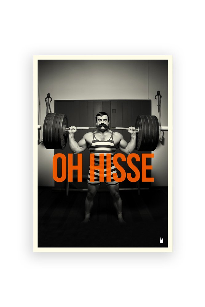 Affiche 'Oh Hisse' | CARTE KENCRE