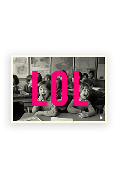 Affiche 'LOL' | CARTE KENCRE