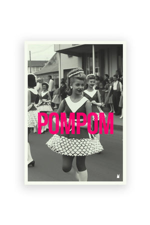 Affiche 'Pompom' | CARTE KENCRE