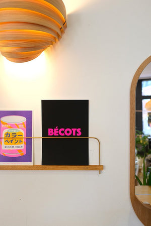 Affiche 'Bécots' A5 | CARTE KENCRE X MOUFLETTE
