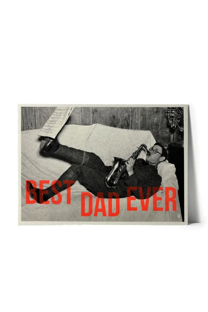 Affiche ‘Best dad ever’ | CARTE KENCRE
