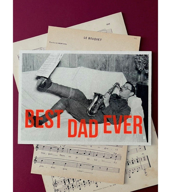 Affiche ‘Best dad ever’ | CARTE KENCRE