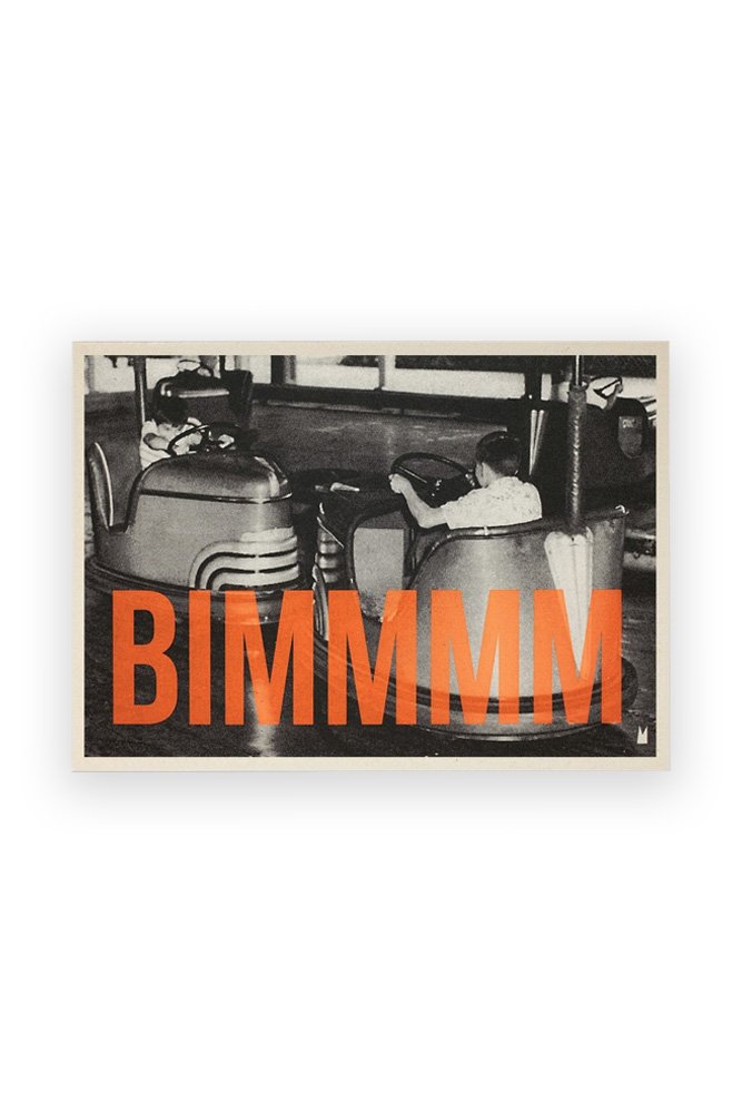 Affiche 'Bimmmm' | CARTE KENCRE