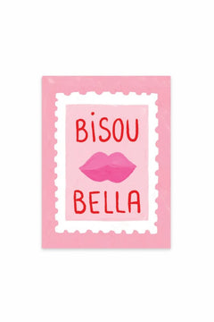 Affiche 'Bisou Bella' | ALL THE WAYS TO SAY