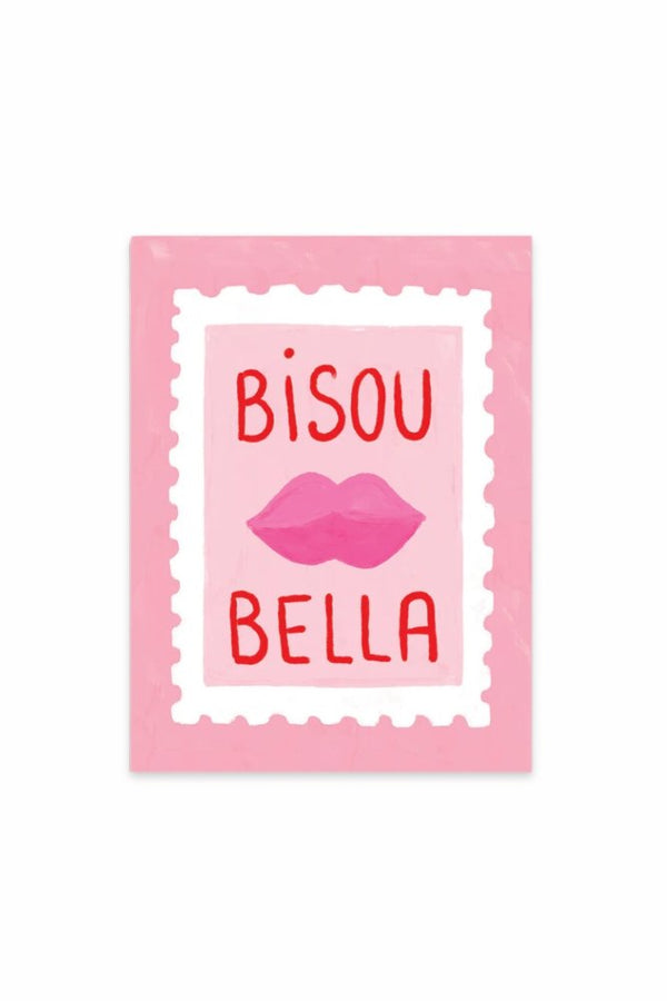 Affiche 'Bisou Bella' | ALL THE WAYS TO SAY