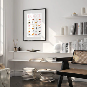 Affiche 'Dogue' | ALL THE WAYS TO SAY