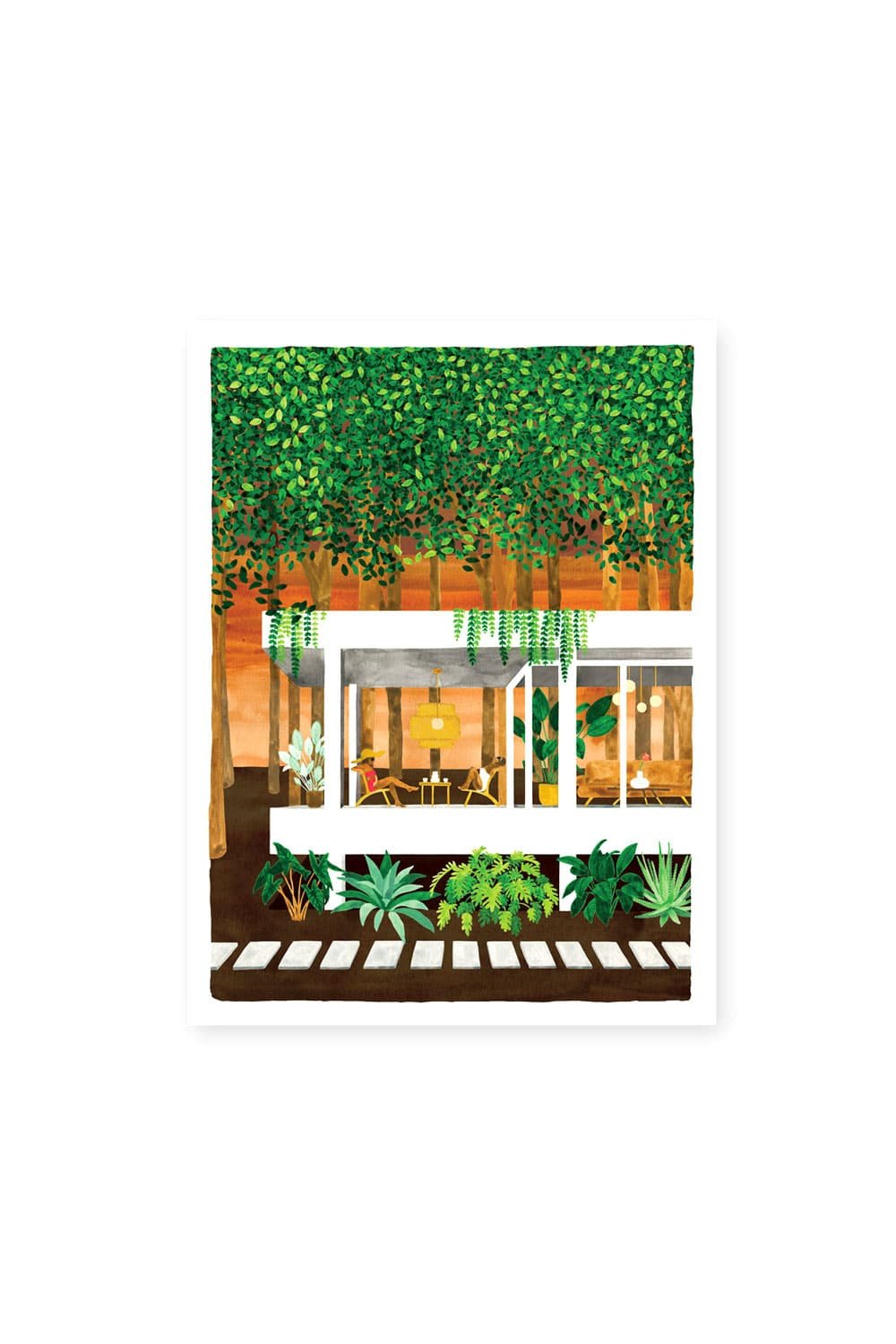 Affiche 'House in the woods' | ALL THE WAYS TO SAY