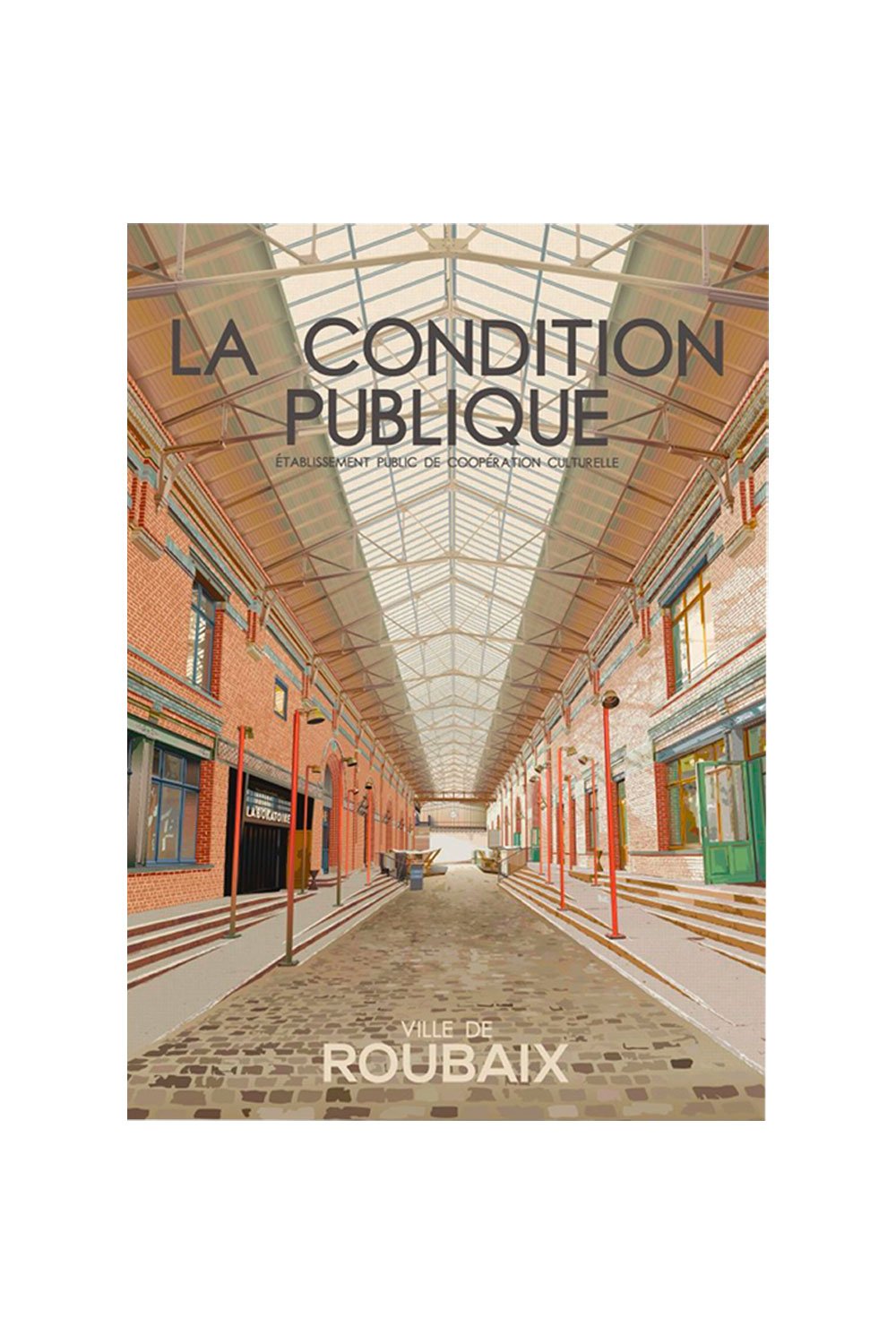 Affiche de la Condition Publique 50x70cm | I FOLLOWED THE BIRDS