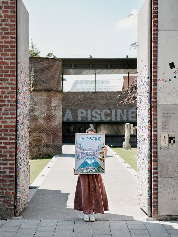Affiche du musée La Piscine de Roubaix 50x70cm | I FOLLOWED THE BIRDS