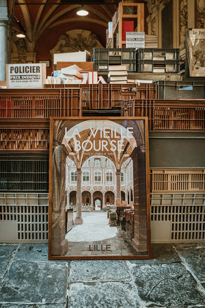 Affiche de la Vieille Bourse 50x70cm | I FOLLOWED THE BIRDS