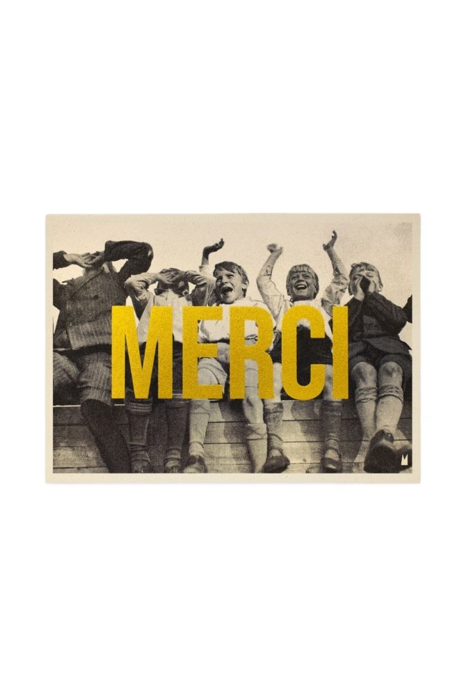 Affiche 'Merci' 2 | CARTE KENCRE