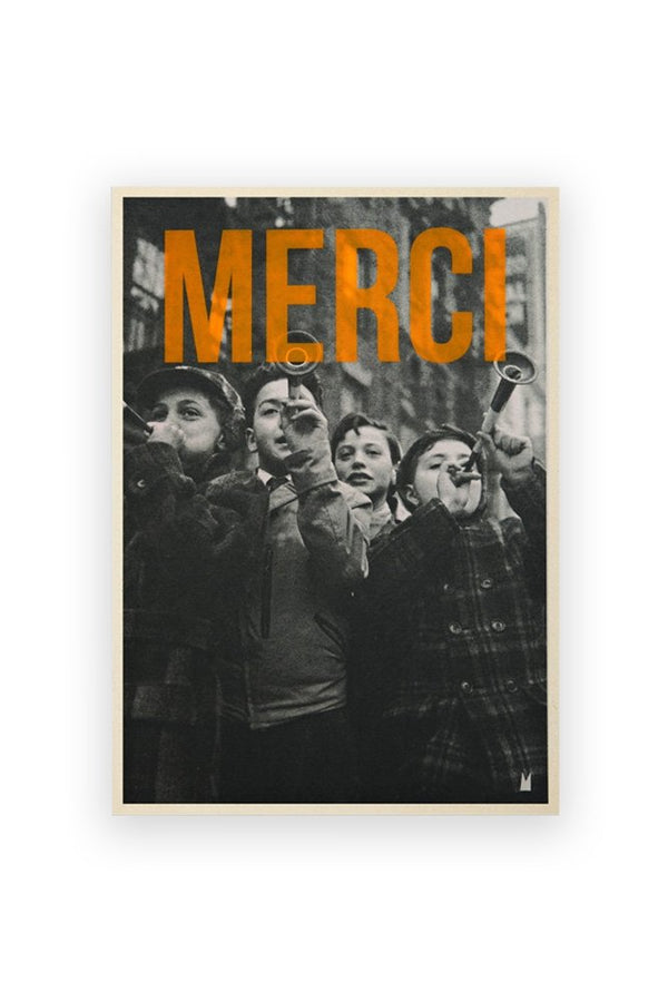 Affiche 'Merci' | CARTE KENCRE