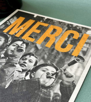 Affiche 'Merci' | CARTE KENCRE