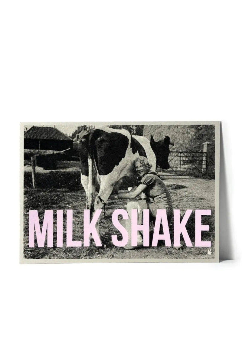Affiche ‘Milkshake’ | CARTE KENCRE
