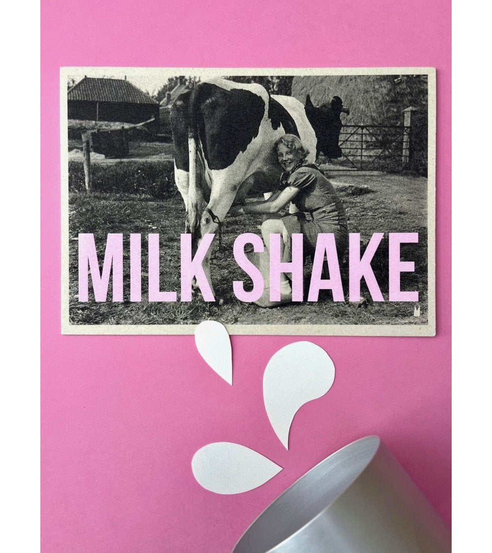 Affiche ‘Milkshake’ | CARTE KENCRE