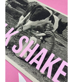 Affiche ‘Milkshake’ | CARTE KENCRE