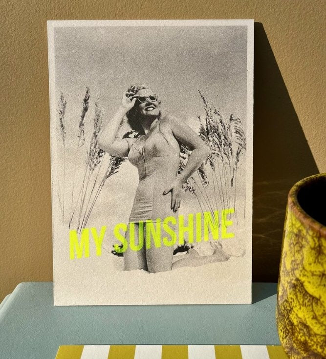 Affiche 'My Sunshine' | CARTE KENCRE